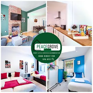 Three Bedroom House By Peacegrove Homes Short Lets & Serviced With Free Wifi & Pet Friendly Brighton